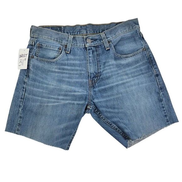 Levi’s 527 Cutoff Denim Jean Shorts Waist Size 31 - Picture 1 of 4